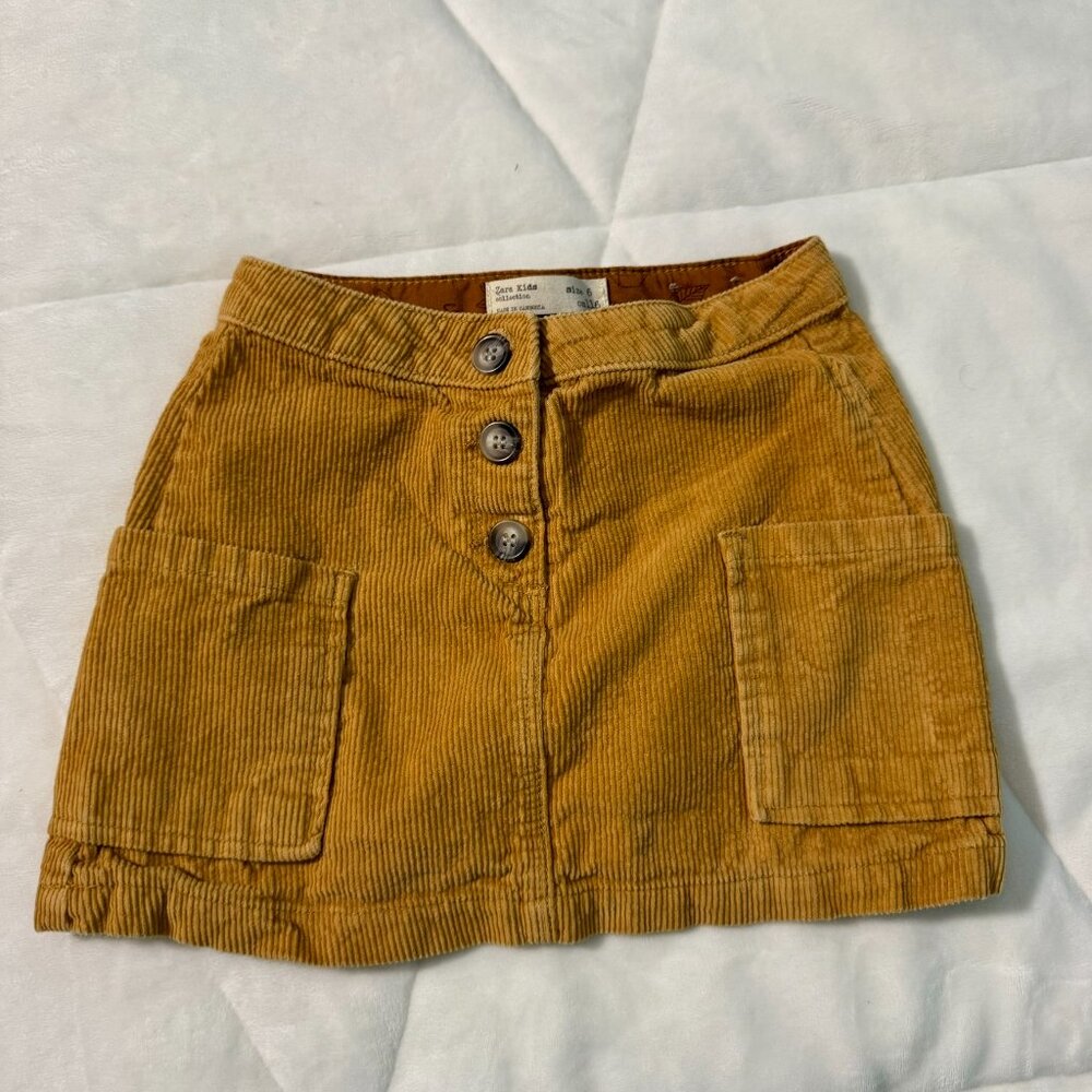 Zara corduroy Skirt